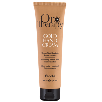 Fanola ORO THERAPY gold hand cream nourishong - крем для рук 100 мл 8008277762845 фото