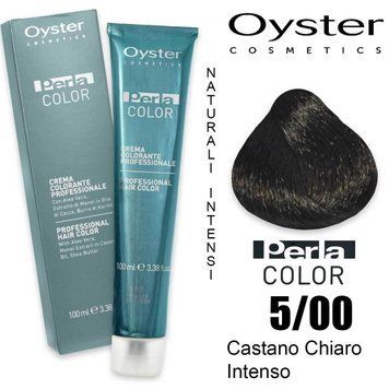 OYSTER Фарба для волосся Perlacolor 5/00 інтенсивний світло-каштановий, 100 мл. copy_OYCC03105000 фото