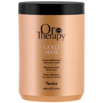 Fanola ORO THERAPY gold mask - маска із золотом, 1000 мл 8008277762807 фото