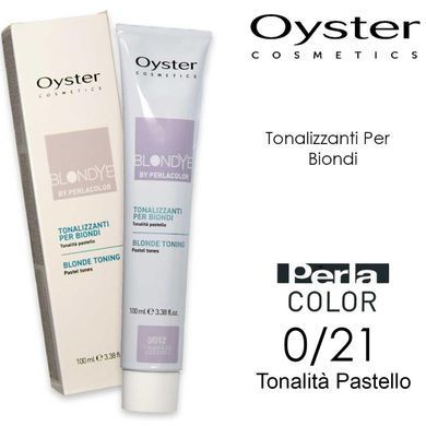 OYSTER BLONDYE TONALIZZANTE Тонирующая краска для волос 0/21, 100 мл 021694058100 фото