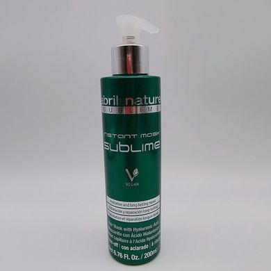 ABRIL et Nature Instant Mask Sublime - маска глубокое восстановление волос 200 мл 8436009784085 фото