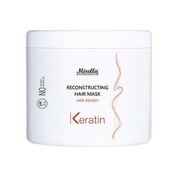 MIRELLA KERATIN Відновлююча маска з кератином 500 мл MI129 фото