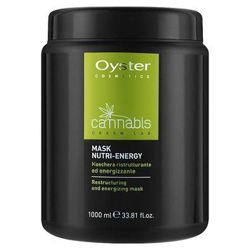 OYSTER CANNABIS Mask NUTRI-ENERGY - Маска, що відновлює з каннабісом, 1000 мл. 8021694057899 фото