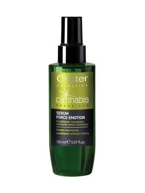 OYSTER CANNABIS Serum FORCE-EMOTION - Сироватка експерес відновлення з канабісом, 150 мл. 8021694049498 фото