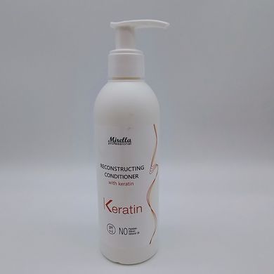 Відновлювальний кондиціонер із кератином Mirella Reconstructing Conditioner with Keratin, 230 мл 8051732582977 фото
