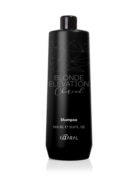 Kaaral Blonde elevation CHARCOAL Шампунь для освiтленного волосся 1000 мл BE1086 фото