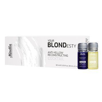 MIRELLA Your Blondesty Коктейль-реконструктор з антижовтим ефектом для волосся 6*10 мл 45551 фото