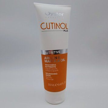 OYSTER CUTINOL PLUS HAIR RITUAL NUTRITIVE Маска живильна для сухого, тьмяного, кучерявого, пористого волосся, 250 мл. 8021694400275 фото