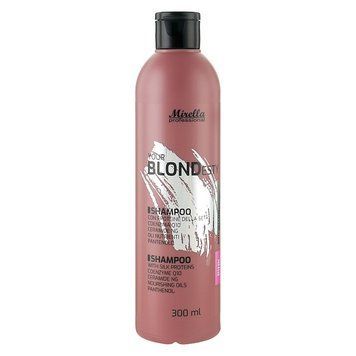 MIRELLA Your Blondesty Шампунь 300 мл PINK для волосся з Q10 та керамидами 53213YB фото
