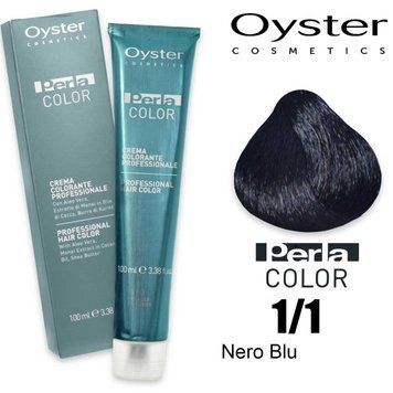 copy_OYSTER Фарба для волосся Perlacolor 1/1 синя-чорна, 100 мл. copy_ OYCC03100101 фото