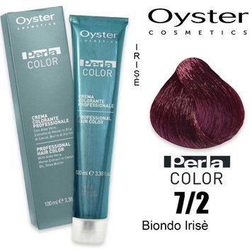 OYSTER Краска для волос Perlacolor 7/2 фиолетовый блондин, 100 мл. copy_OYCC03100702 фото