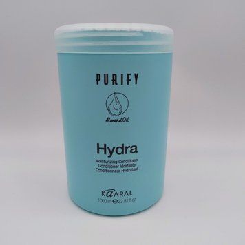 KAARAL Hydra Purify Almond oil - Зволожуючий крем-кондиціонер з протеїнами рисового молочка, мигдальним і оливковою маслами і екстрактом ромашки, 1000 мл 1204-KAA фото