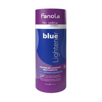 Fanola No Yellow Blue Powder - Синій порошок, що освітлює, 450 грам 8008277761022 фото