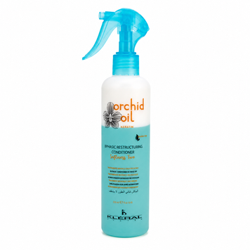 KLERAL System Orchid Oil Biphasic Conditioner &mdash; двофазний зволожуючий кондиціонер-спрей з кератином для сухого та пошкодженого волосся 250 мл 8025971002930 фото