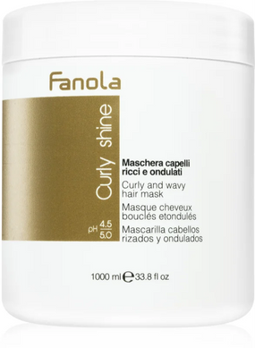 Fanola CURLY SHINE Маска для кучерявого та завитого волосся 1000 мл FANL274 фото