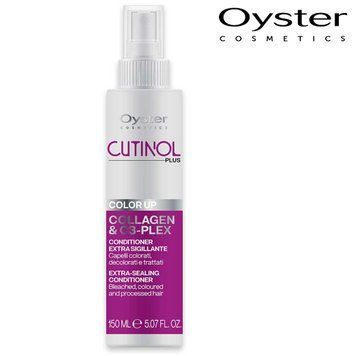 OYSTER CUTINOL PLUS HAIR RITUAL COLOR UP Кондиціонер-спрей незмивний з колагеном для фарбованого волосся, 150 мл. 8021694074162 фото