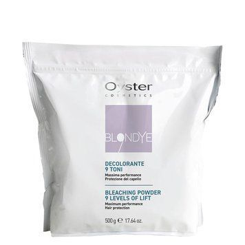 OYSTER Bleaching powder 9 levels of lift - Пудра освітлення до 9 рівнів, 500 грамів 8021694057936 фото